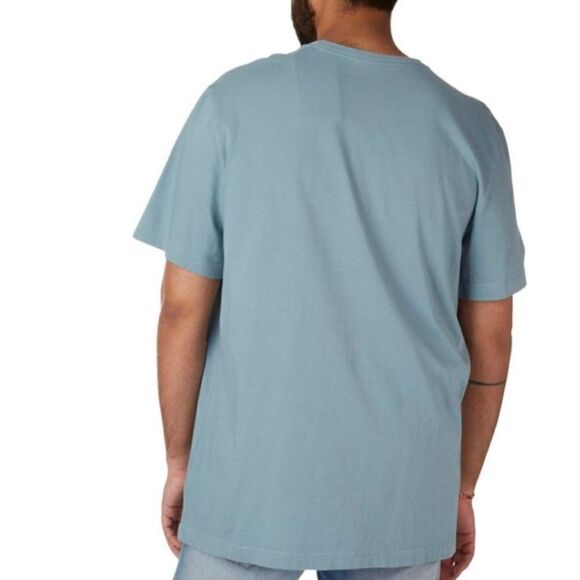 LIFE IS GOOD MEN’S MEDIUM Sunday Fun Day Print Logo Solid T-Shirt - Picture 7 of 8